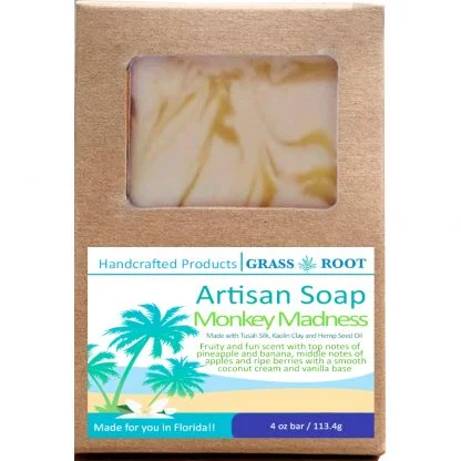 4oz - Artisan Soap - Monkey Madness