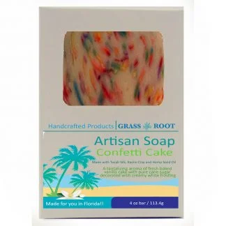 4oz - Artisan Soap - Confetti Cake