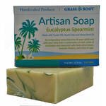 Hand Crafted 4oz Soap Bars made with Tussah Silk, Eucalyptus Spearmint - Membership