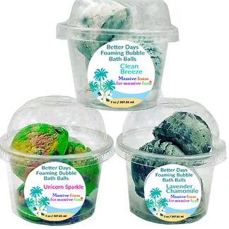 Foaming Bubble Bath Scoops