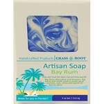 Hand Crafted 4oz Soap Bars made with Tussah Silk, Bay Rum