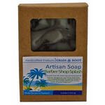 Hand Crafted 4oz Soap Bars made with Tussah Silk, Barber Shop Splash - Membership