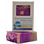 Hand Crafted 4oz Soap Bars made with Tussah Silk, Lilac Blooms - Membership